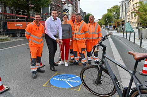 Stadt Bochum Innenstadt wird zur Drehscheibe für den Radverkehr