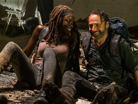 6 Melhores Momentos De Rick E Michonne Em The Walking Dead Minha Série