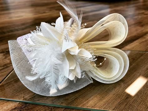 JAS White Fascinator The Brave Hen Bikini Bras Lingerie One Piece Australia