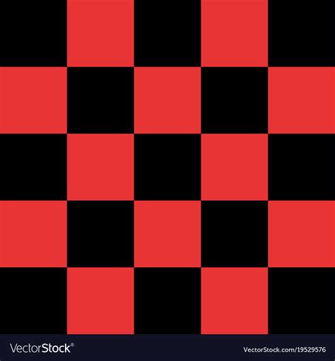 Black And Red Checkered Background