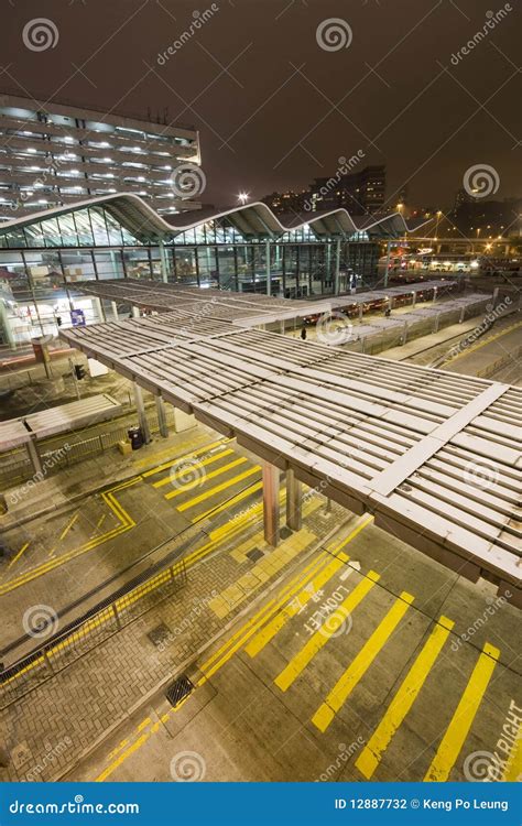 Hong Kong train station. stock photo. Image of hong, kong - 12887732