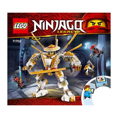 Notice Instruction Lego Ninjago