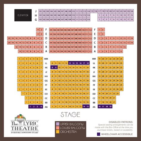 Booth Tarkington Civic Theatre Seating Chart: A Visual Reference of ...