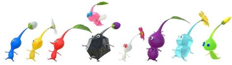 Pikmin 4 - All Pikmin Types Render | Cute drawings, Time tattoos ...