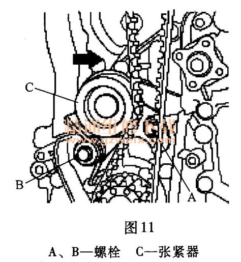 现代悦动正时链条记号悦动16正时链条悦动16正时链条安装图大山谷图库