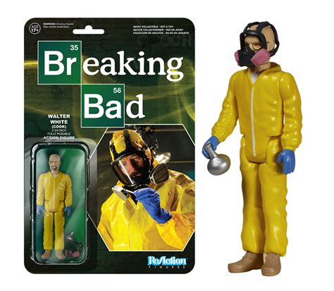 Breaking Bad Reaction 3 34 Retro Action Figure Walter White Cook Archoniaus