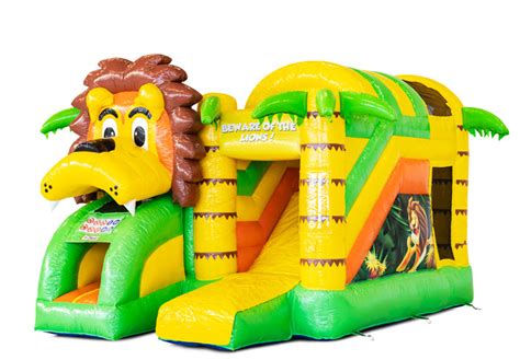 Mini Multiplay Lion Bouncy Castle Bouncy Castles Jb Inflatables Uk