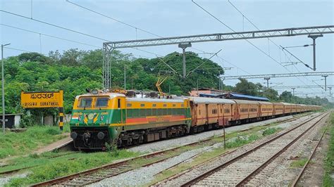 My First Capture Of Sapthagiri Livery AJJ WAP4 YouTube