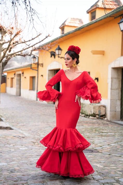 Traje de Flamenca Lola Rojo – Fermont