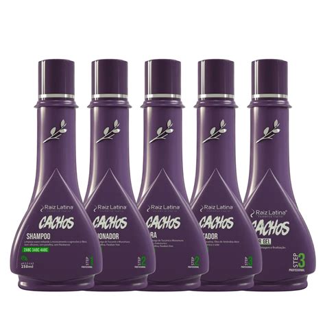 Kit Cachos Raiz Latina Completo X Ml Shopee Brasil
