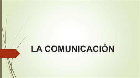 Introduccion De La Comunicacion Evolucion Ppt