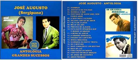 Cd Antologia De Jos Augusto Sergipano Grandes Sucessos