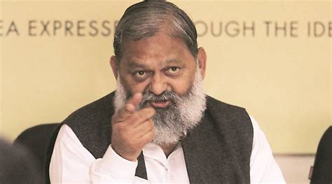 Haryana Home Minister Anil Vij Seeks Cbi Probe Into Question Paper