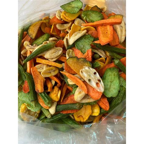 Dried Fruits And Vegetables Sayur Kerepek Fruits Healthy Gr Gr