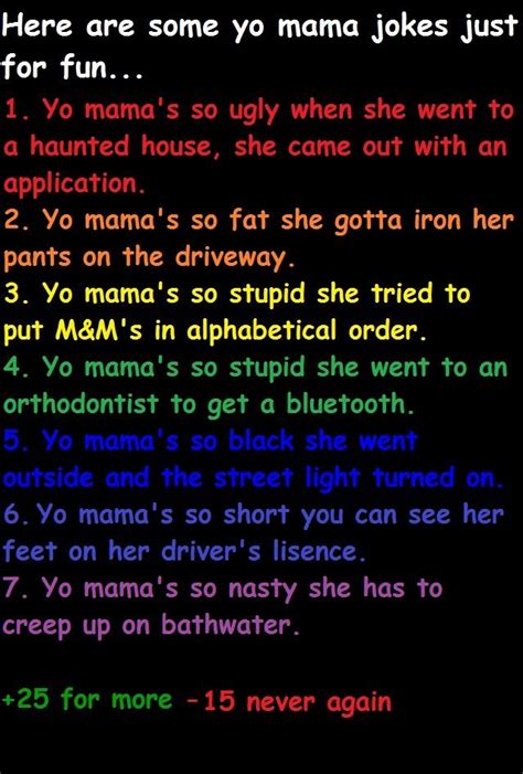 100 Yo Mama Jokes For Kids