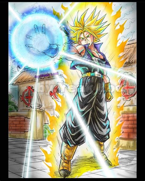 DragonBall Art On Instagram SSJ Future Trunks At The World Tournament