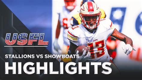 Birmingham Stallions Vs Memphis Showboats Highlights Usfl On Fox