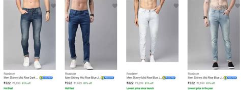 Techglare Deals On Twitter Grab Roadster Men Jeans Starting At Rs