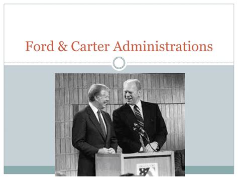 Ppt Ford And Carter Administrations Powerpoint Presentation Free