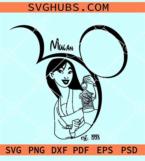 Mulan Svg Chinese Svg Mulan Mulan Clipart Princess Mulan Disney The My Xxx Hot Girl