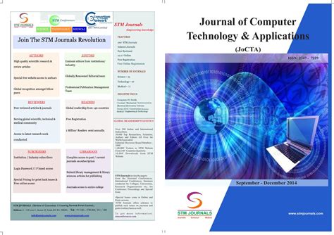 Journal Of Computer Technology And Applications Vol5 Issue3 By Stm