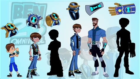 Ben 23 All Forms With Different Omnitrix And New Fan Made Forms