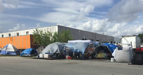 Miami Dade Homeless Sex Offenders Kicked Out Of Tent City Encampment