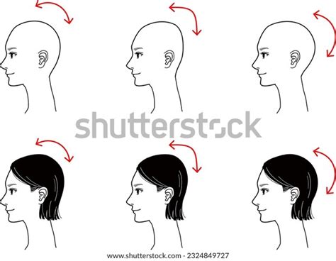 Side View Head Stock Vector (Royalty Free) 2324849727 | Shutterstock