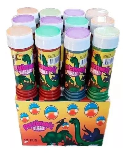 12 Burbujas De Dino Burbujero Dinosaurio 11cm Cuotas sin interés