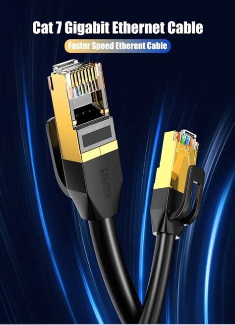 Novi Metara Dug Kabel Samzhe Cat Ethernet Cable Patch Sftp Lan