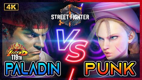 SF6Paladin Ryu VS Punk Cammy 2024 02 134KStreet Fighter 6 YouTube