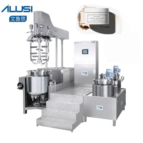 Ailusi Vacuum Homogenizer Emulsifying Machine Cosmetic Cream And Lotion