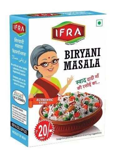 Ifra Biryani Masala G Packaging Type Packet At Rs Piece In