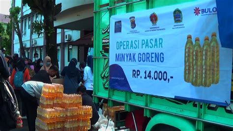 Gelar Operasi Pasar Minyak Goreng Disperindag DIY Ancam Pidanakan