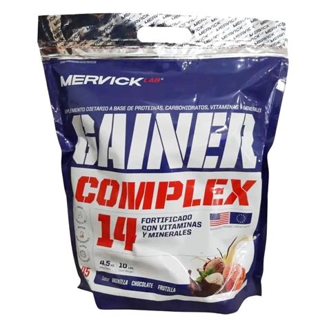 Gainer Complex Mervick 4 5 Kg Ganador De Masa Muscular