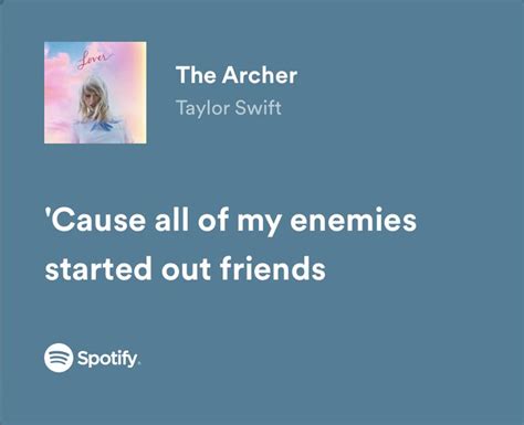 the archer, taylor swift in 2022 | Pretty lyrics, Taylor lyrics ...