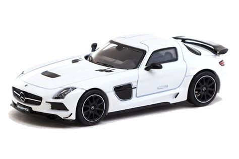 Macheta Auto Mercedes Benz Sls Amg Coupe Argintiu 1 64 Tarmac Minicars