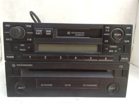 Autoestereo Original Volkswagen Jetta Cd Cassette Auxiliar