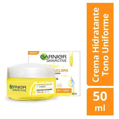 Crema Garnier Hidratante Tono Uniforme Con Vitamina C Con Fps Ml