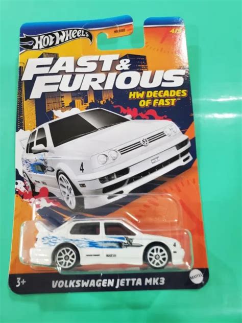Hot Wheels Fast Furious Hw Decades Of Fast Volkswagen Jetta Mk Eur