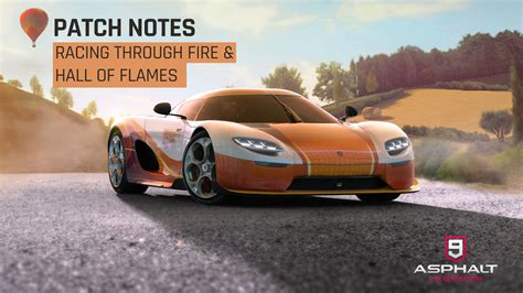 RACING THROUGH FIRE AND HALL OF FLAMES PATCH NOTES