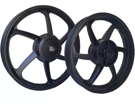 Roda Liga Leve Biz 125 Pop 100 Modelo 6 Palitos Par Sport