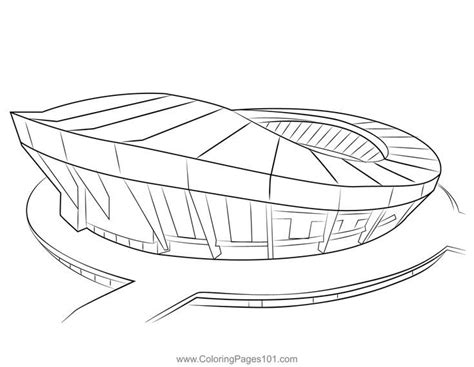 Pin on Stadiums Coloring Pages