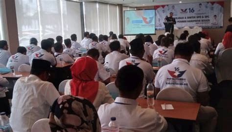 Partai Perindo Kabupaten Bekasi Gelar Konsolidasi Caleg Dan Bimtek