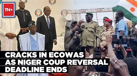 ECOWAS Deadline For Niger Coup Withdrawal Ends With No Military Action