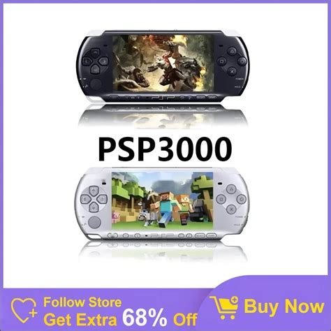 Oryginalna Konsola Do Gier PSP1000 2000 3000 32GB 64GB 128GB Karta Pami