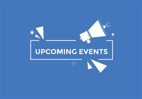 Upcoming Events Banner Images – Browse 6,949 Stock Photos, Vectors, and ...