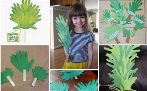 Palm Sunday - Handprint Craft - SundaySchoolist