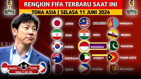 INDONESIA MEROKET RENGKING FIFA TERBARU SETELAH INDONESIA 2 0 FILIPINA