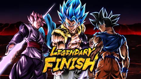 All New Dragon Ball Legends Legendary Finishes Landscape Mode Youtube